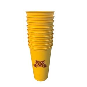 Starbucks University of Minnesota Hot Cups 16oz Golden Gophers #9 no lids